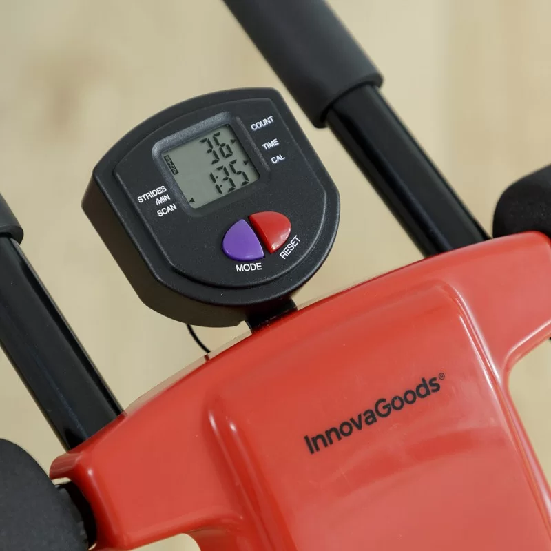 Folding Abdominal Machine with Exercise Guide...