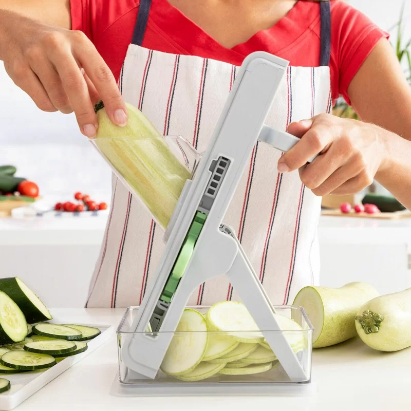 5-in-1 Folding Vegetable Slicer Mandolin...