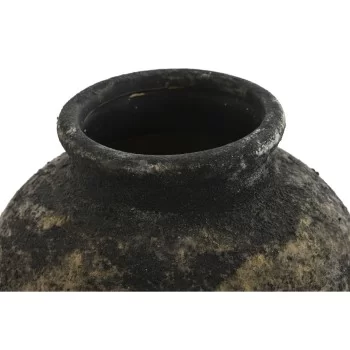 Vase Home ESPRIT Dark grey Terracotta Oriental 23,5 x... 2