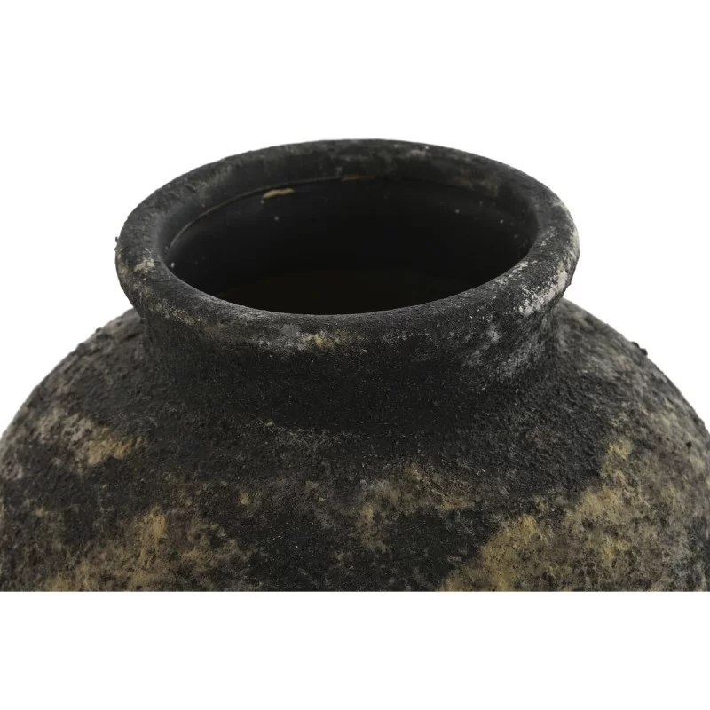 Vase Home ESPRIT Dark grey Terracotta Oriental...