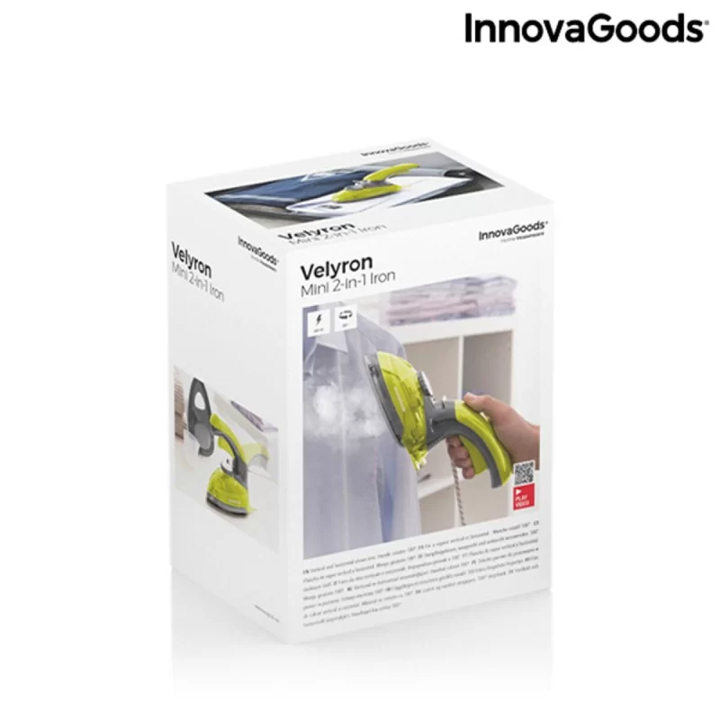 Mini Vertical and Horizontal 2-in-1 Steam Iron...