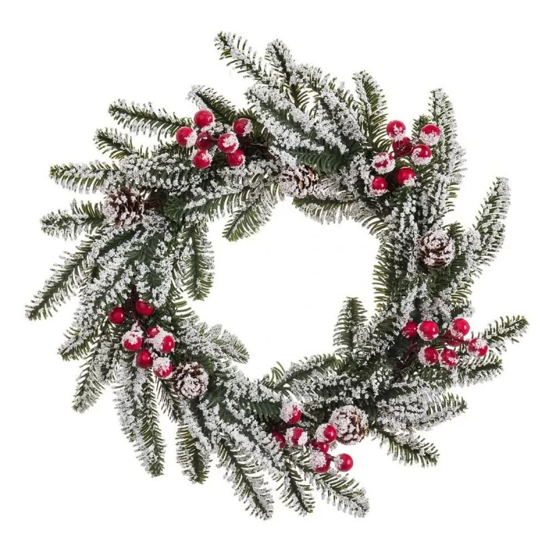 Advent wreathe White Red Green Natural Plastic...