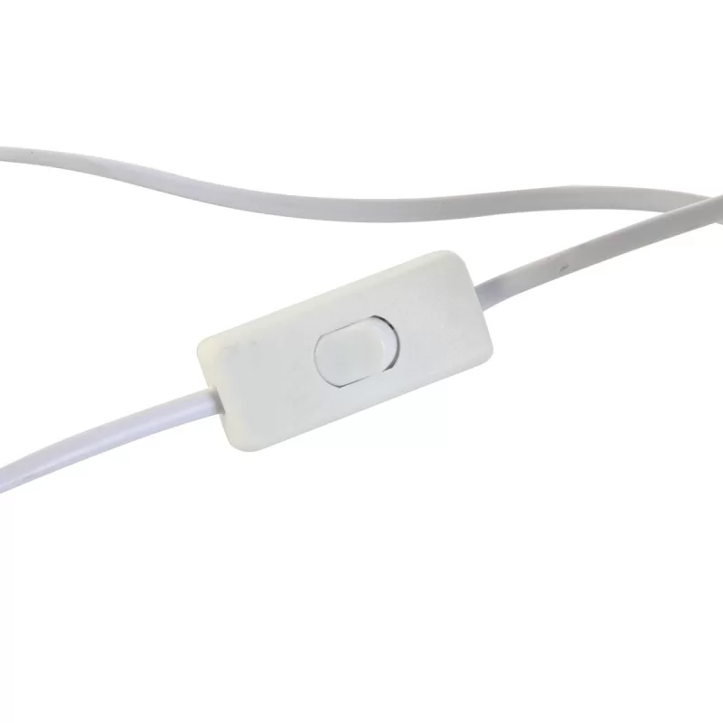 Desk lamp Home ESPRIT White Beige Stoneware 40...