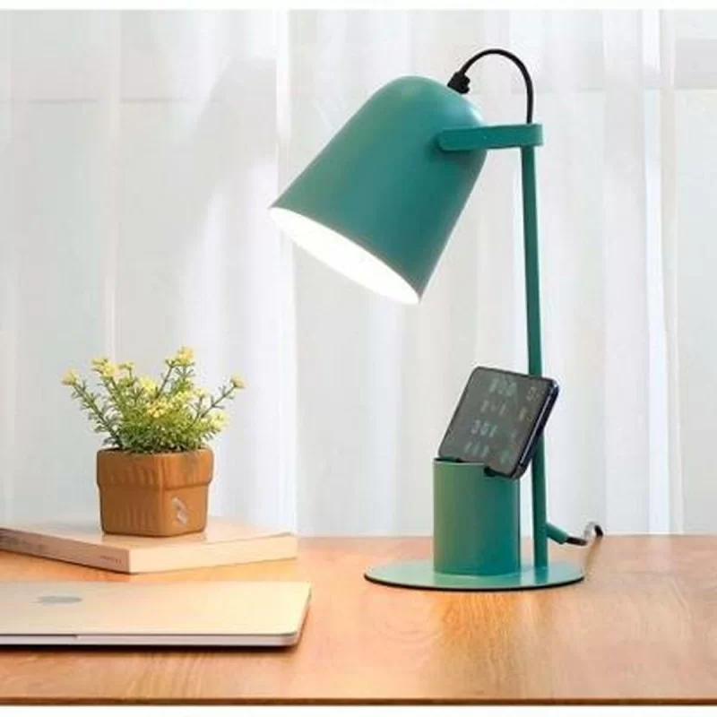 Desk lamp iTotal COLORFUL Green Turquoise Metal...