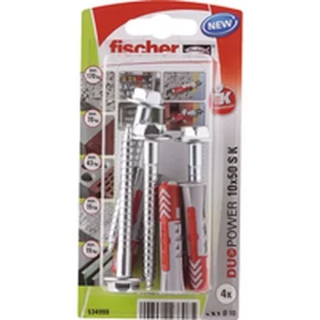 Box of screws Fischer duopower 4 Pieces 10 x 50 mm 2