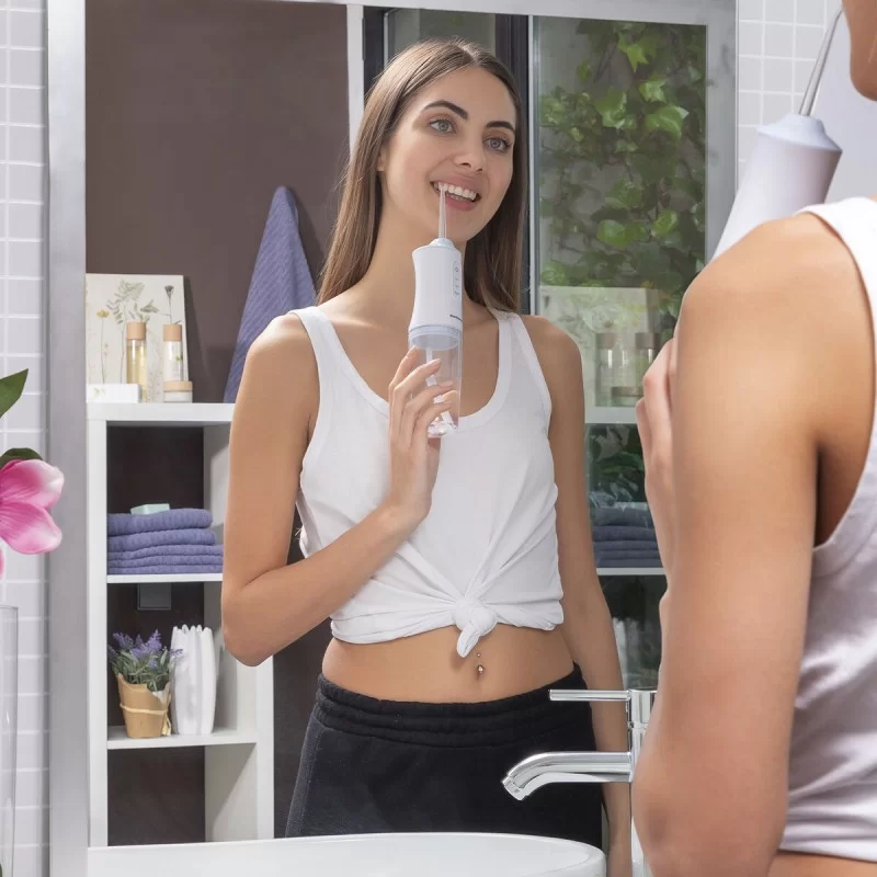 Portable Rechargeable Oral Irrigator Denter...