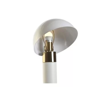 Desk lamp DKD Home Decor Golden Metal White 220 V 50 W 24... 2
