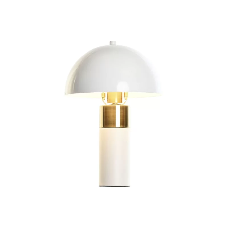 Desk lamp DKD Home Decor Golden Metal White 220...