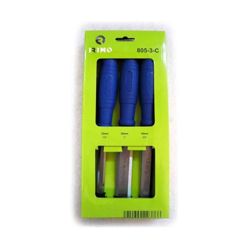 Chisel set Irimo 805-3-c 3 Pieces 12 mm 18 mm...