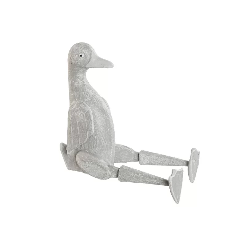 Decorative Figure Home ESPRIT Grey Duck 16 x 14...