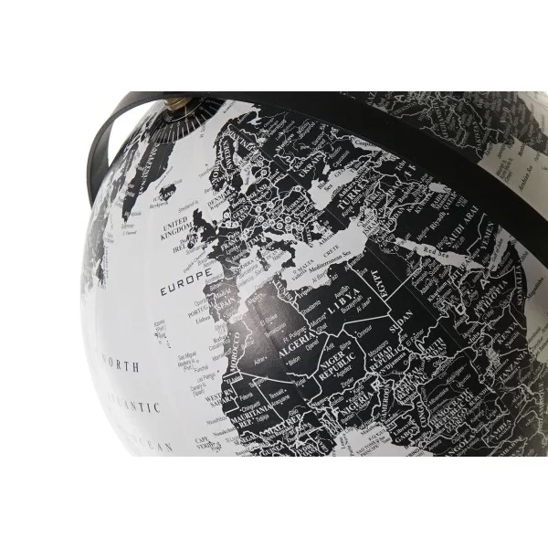 Globe Home ESPRIT White Black Urban 24 x 20 x 30 cm