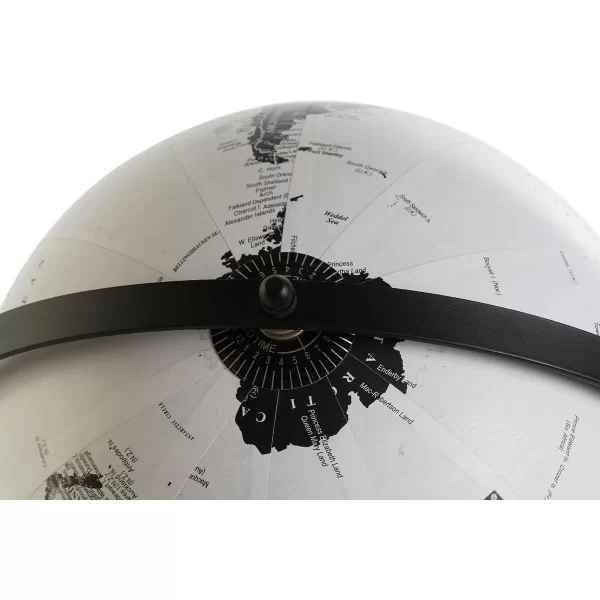 Globe Home ESPRIT White Black Urban 24 x 20 x 30 cm