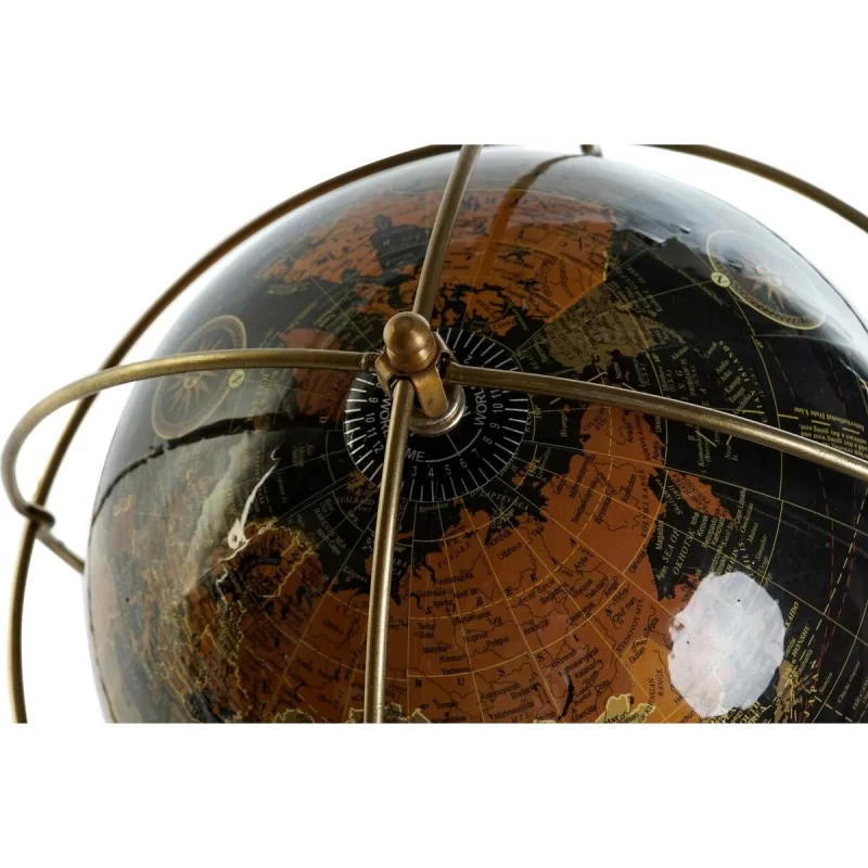 Globe Home ESPRIT Yellow Brown Black Vintage 25...