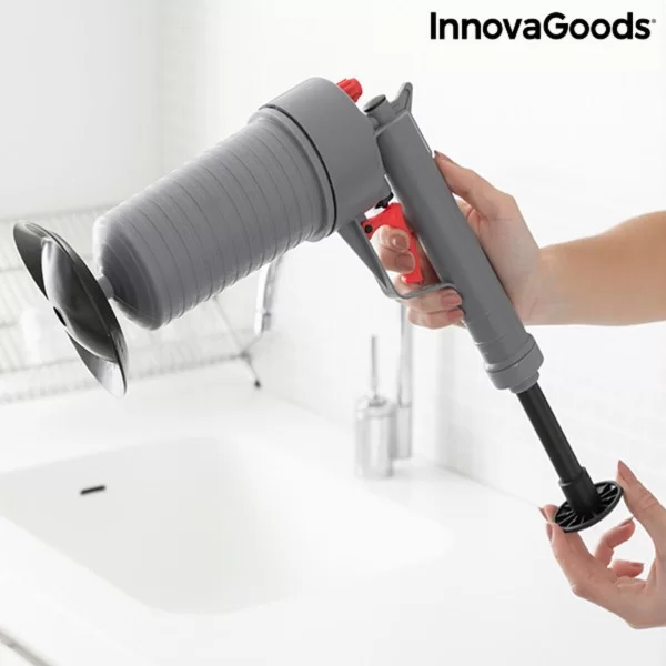 Universal Compressed Air Unblocking Gun with Adaptors KlinGun InnovaGoods (Refurbished B)