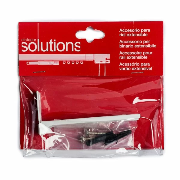 Curtain rail bracket Stor Planet Cintacor Central White (1 Unit)