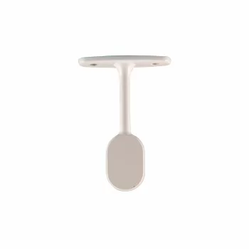Wardrobe rod support Stor Planet Cintacor White Oval 15 x...