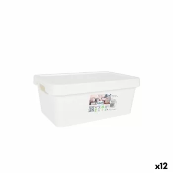 Storage Box with Lid Tontarelli Maya White 4,2 L 28 x 18...