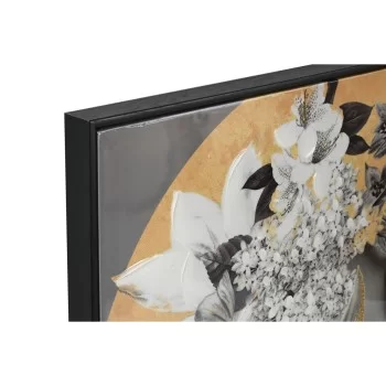 Painting Home ESPRIT Flowers Modern 100 x 3,5 x 100 cm (2... 2