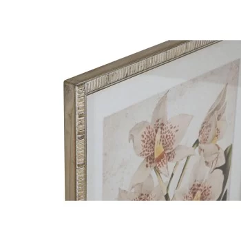 Painting Home ESPRIT Tropical Orchid 50 x 2,5 x 70 cm (2... 2