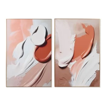 Painting Home ESPRIT Abstract Modern 80 x 3 x 120 cm (2...
