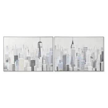 Painting Home ESPRIT City Loft 122,3 x 4,5 x 82,3 cm (2...