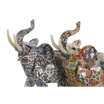 Decorative Figure Home ESPRIT Multicolour Elephant... 2