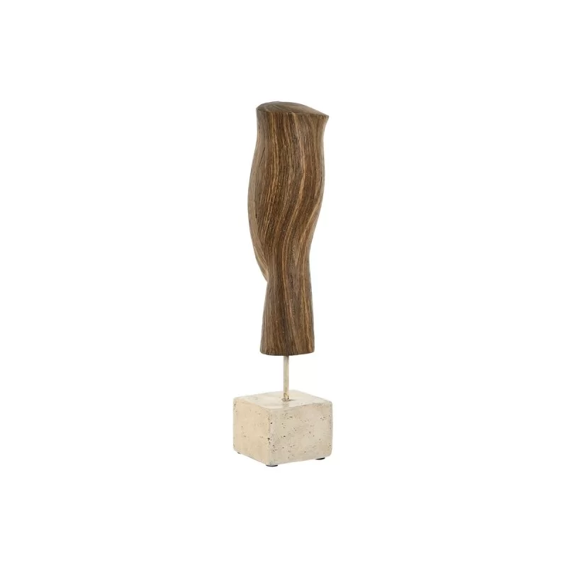 Decorative Figure Home ESPRIT White Brown Face...