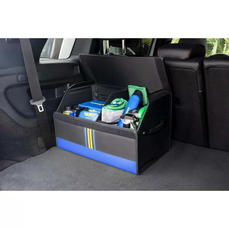 Car Boot Organiser Goodyear GOD1009 Black PVC...