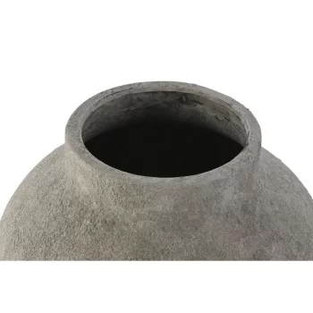 Vase Home ESPRIT Grey Cement 31 x 31 x 36 cm 2