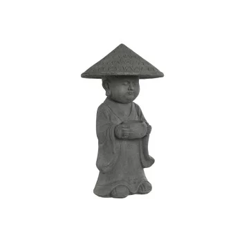 Decorative Figure Home ESPRIT Grey Monk Oriental 30 x 30...