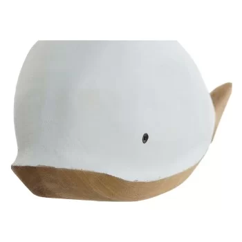 Decorative Figure Home ESPRIT White Sky blue Whale 32 x 9... 2