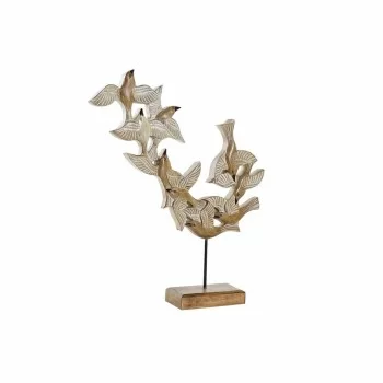 Decorative Figure DKD Home Decor Beige Iron Birds (49 x...