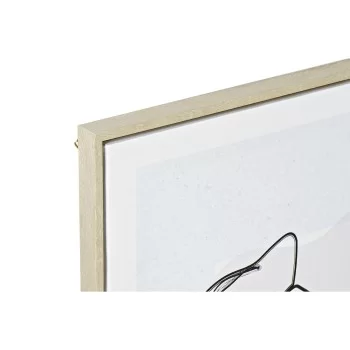 Painting DKD Home Decor Face Scandinavian 45 x 2,5 x 60... 2