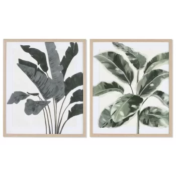 Painting Home ESPRIT Leaf of a plant Scandinavian 52,8 x...