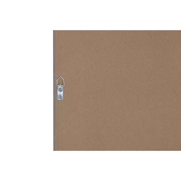 Painting Home ESPRIT Leaf of a plant Scandinavian 52,8 x 2,5 x 62,8 cm (2 Units)