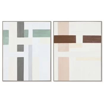 Painting Home ESPRIT Abstract Urban 82,2 x 4,5 x 102 cm...