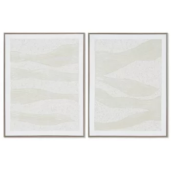 Painting Home ESPRIT Abstract Urban 62,3 x 4,5 x 82 cm (2...