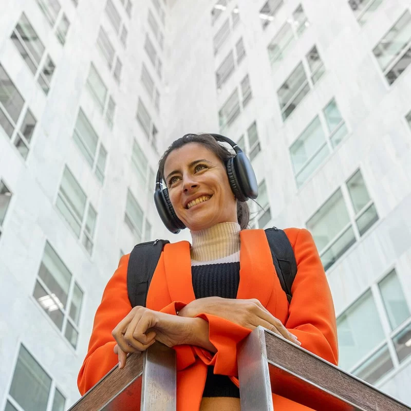 Folding Wireless Over-ear Headphones Folbeat...