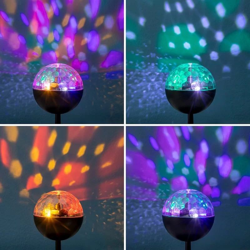 Rechargeable LED Projector with Speaker...
