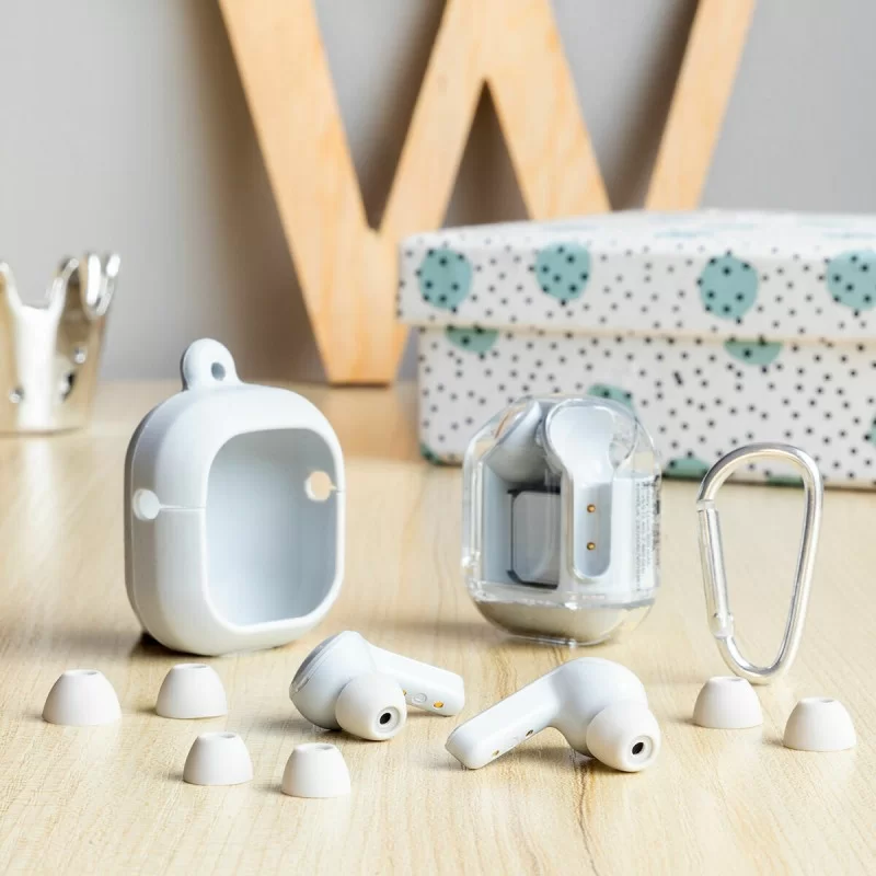 Wireless Earphones with Charging Case Grey...