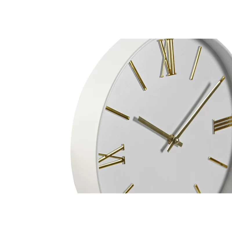 Wall Clock Home ESPRIT White Golden PVC 30 x 4...