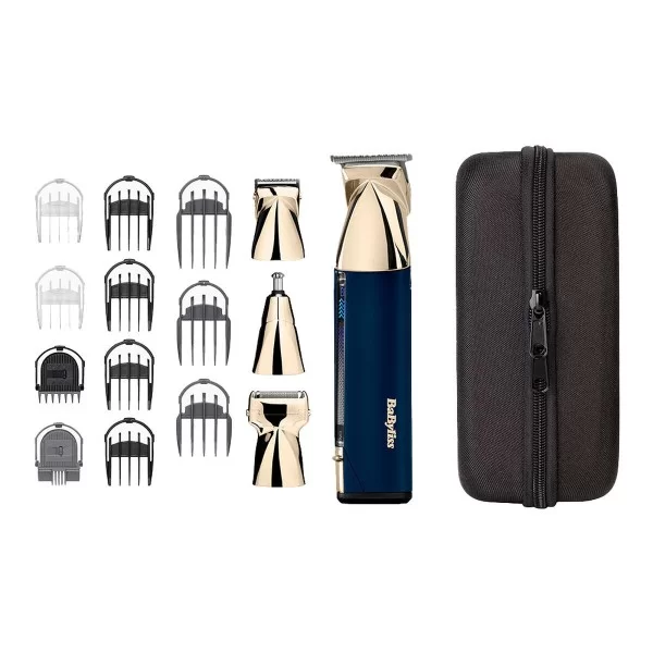 Cordless Hair Clippers Babyliss Multigroom Super-X-Metal Series 15-in-1