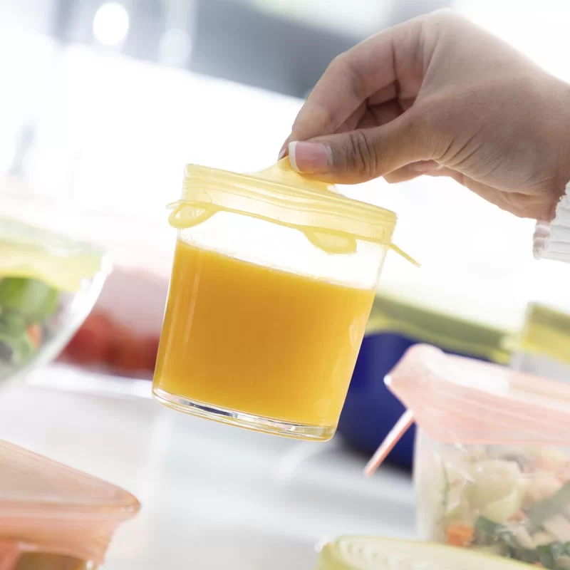 Set of 10 Reusable and Adjustable Kitchen Lids...