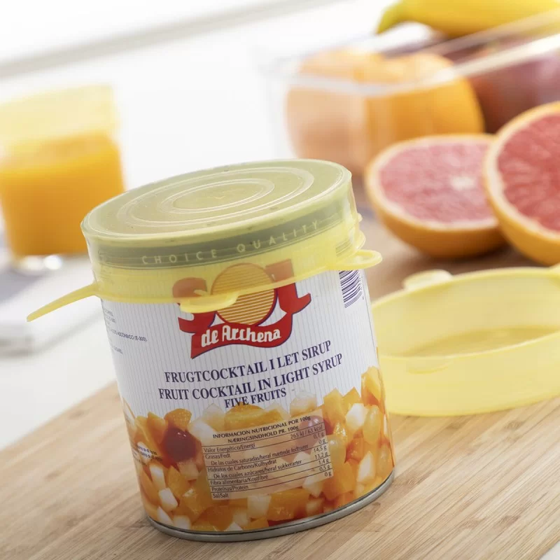 Set of 10 Reusable and Adjustable Kitchen Lids...