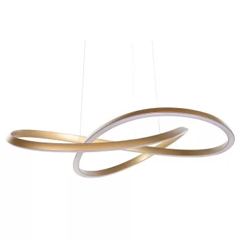 Ceiling Light Home ESPRIT White Golden Silicone Aluminium... 2