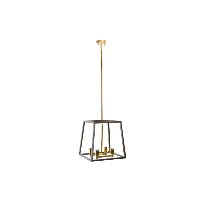 Ceiling Light DKD Home Decor Copper Golden Metal 38 x 38 x 38 cm