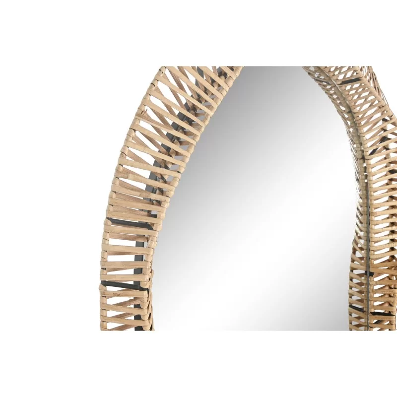 Wall mirror Home ESPRIT Natural Crystal...