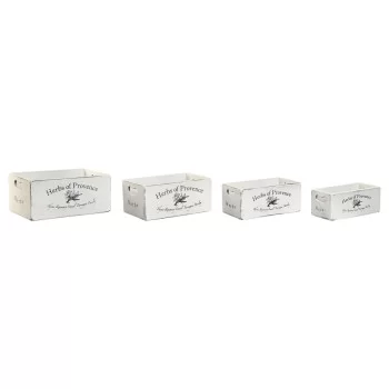 Storage boxes Home ESPRIT Herbs of Provence White Fir...