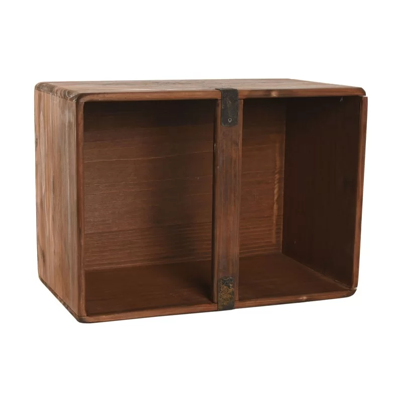 Storage boxes Home ESPRIT Brown Fir wood 35 x...