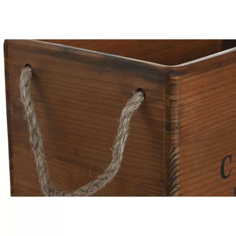 Storage boxes Home ESPRIT Natural Fir wood 38 x...